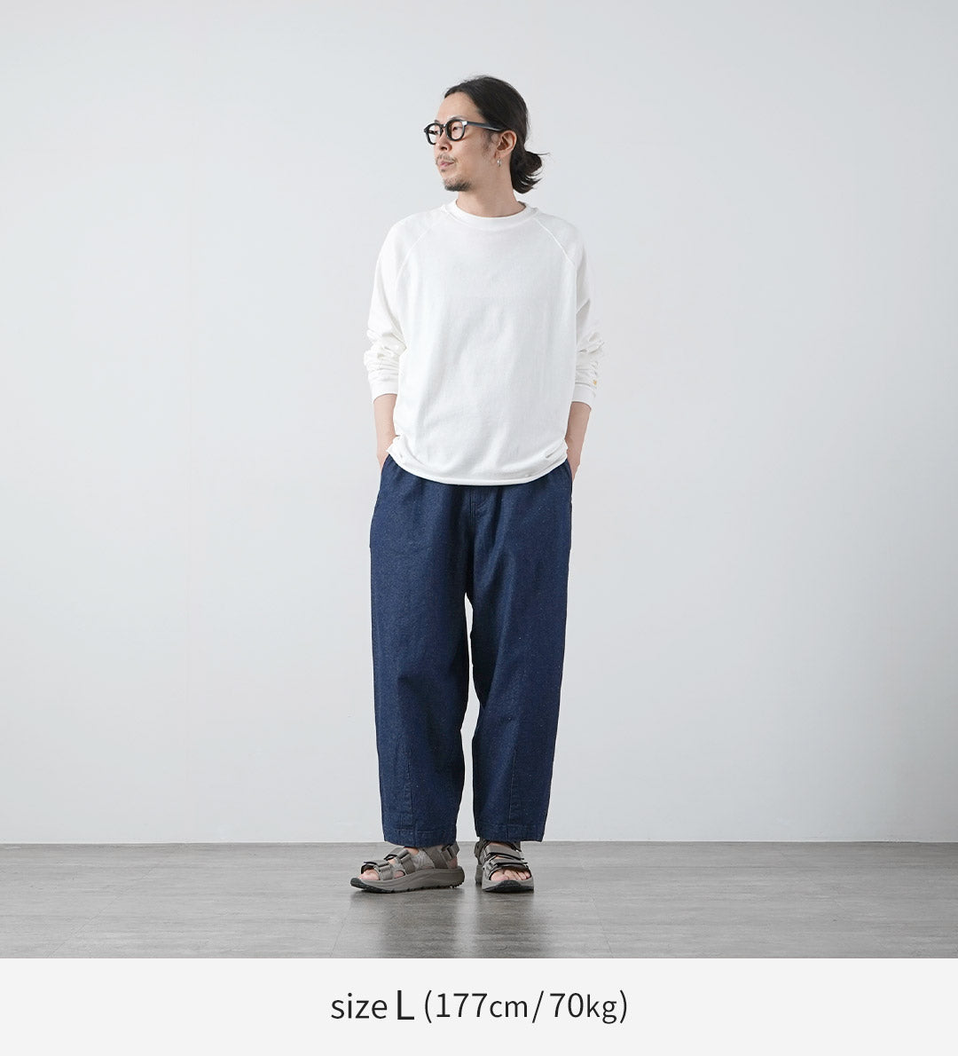 GOHEMP / 7.5oz Denim Balloon Chill Pants