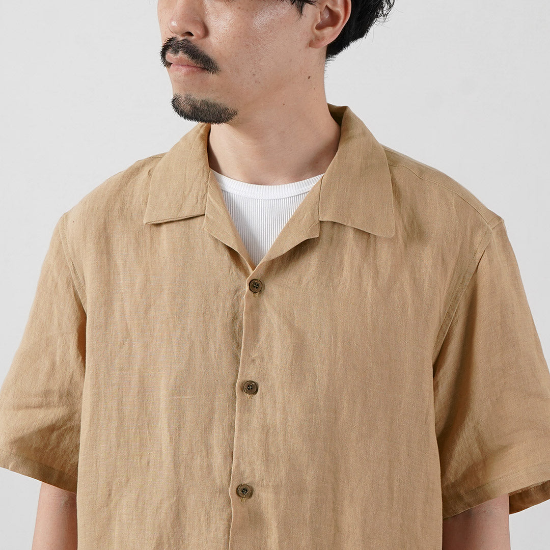 GOHEMP / Hemp Broadcloth Open Mind Shirt