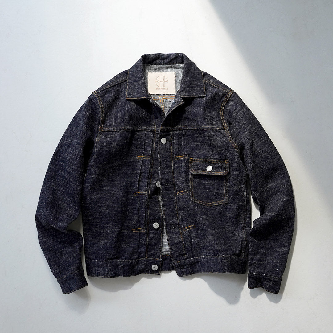 Blue refabric / GL3 Selvedge Denim Type 1 Jacket