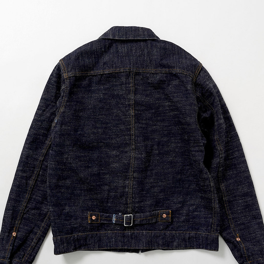 Blue refabric / GL3 Selvedge Denim Type 1 Jacket