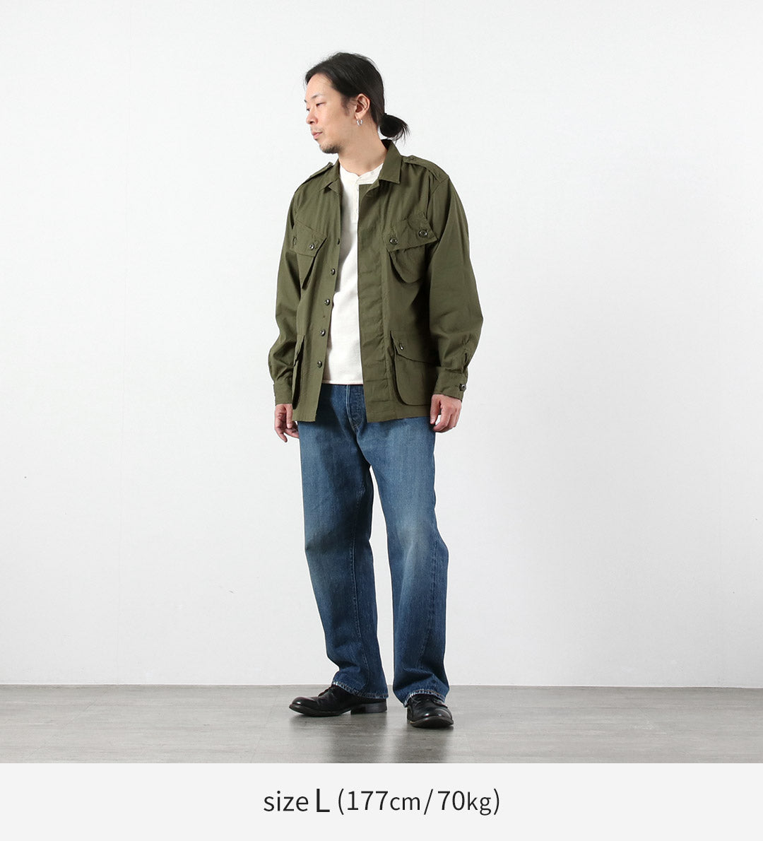 BUZZ RICKSONS / Tropical Combat Jungle Fatigue Jacket