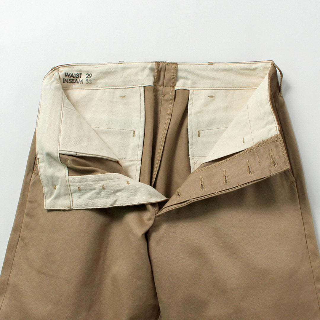 BUZZ RICKSONS / Premier Chino Militaire Modèle 1945 (Non Lavé)