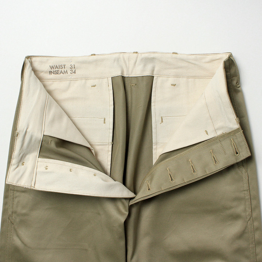 BUZZ RICKSONS / Premier Chino Militaire Modèle 1942 (Non Lavé)