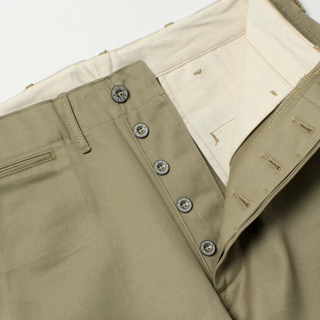 BUZZ RICKSONS / Premier Chino Militaire Modèle 1942 (Non Lavé)