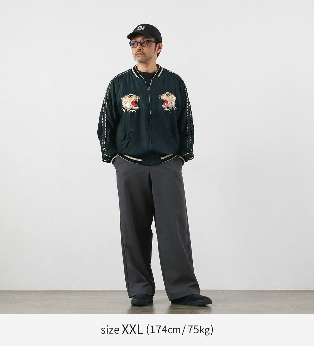 TAILOR TOYO / Tiger Head Hot Rod vieillissant Sukajan