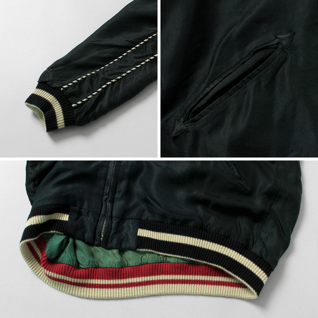 TAILOR TOYO / Tiger Head Hot Rod vieillissant Sukajan