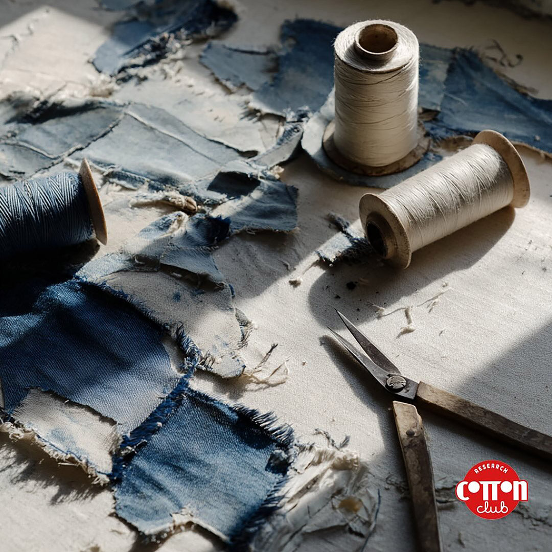 CLUB DE INVESTIGACIÓN DE ALGODÓN / Exclusivos jeans de mezclilla con orillo de 14.75 oz, pantalones con acabado lavado