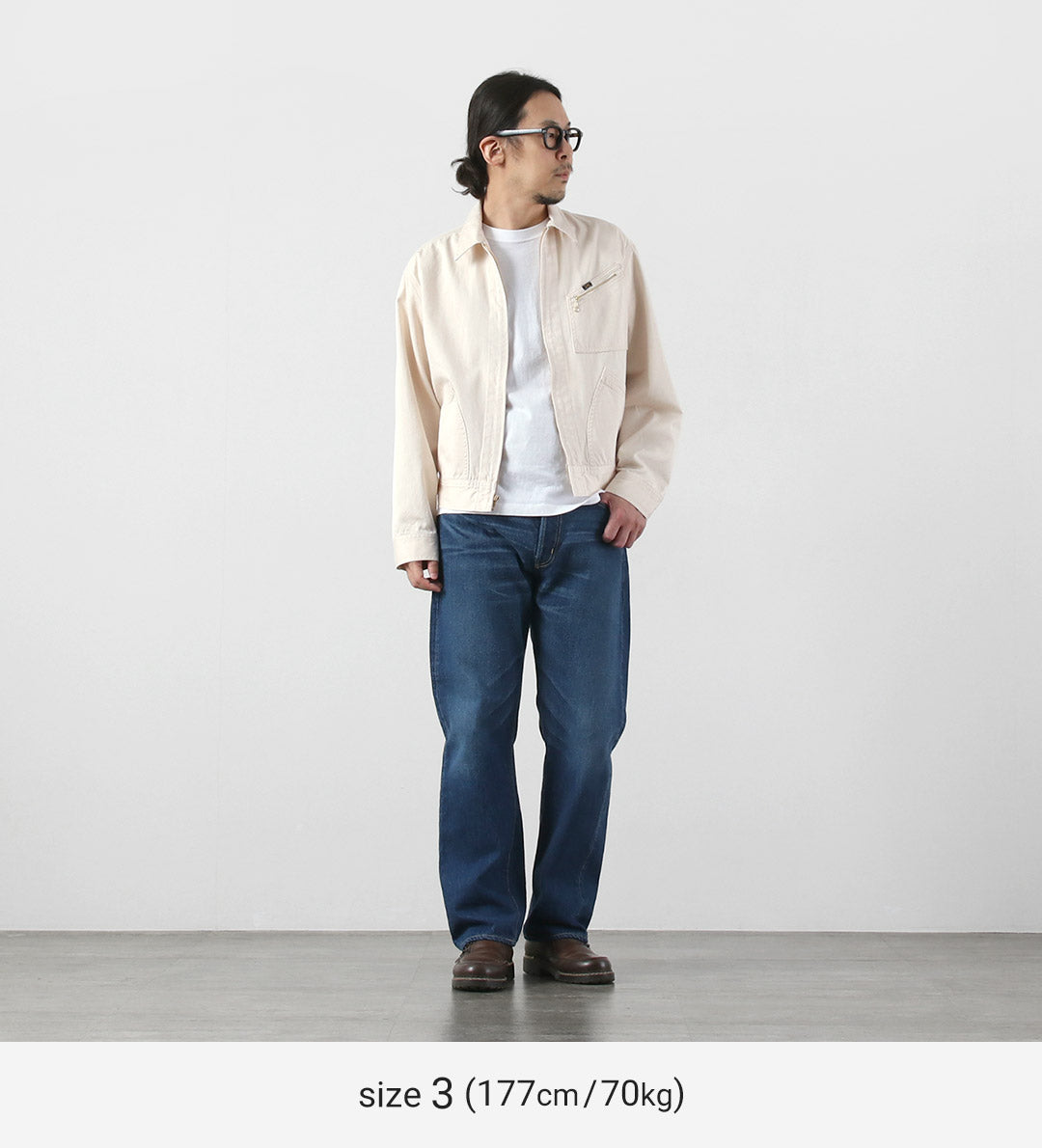 UNDYED / Lee Collaboration 91-B Veste Blouson