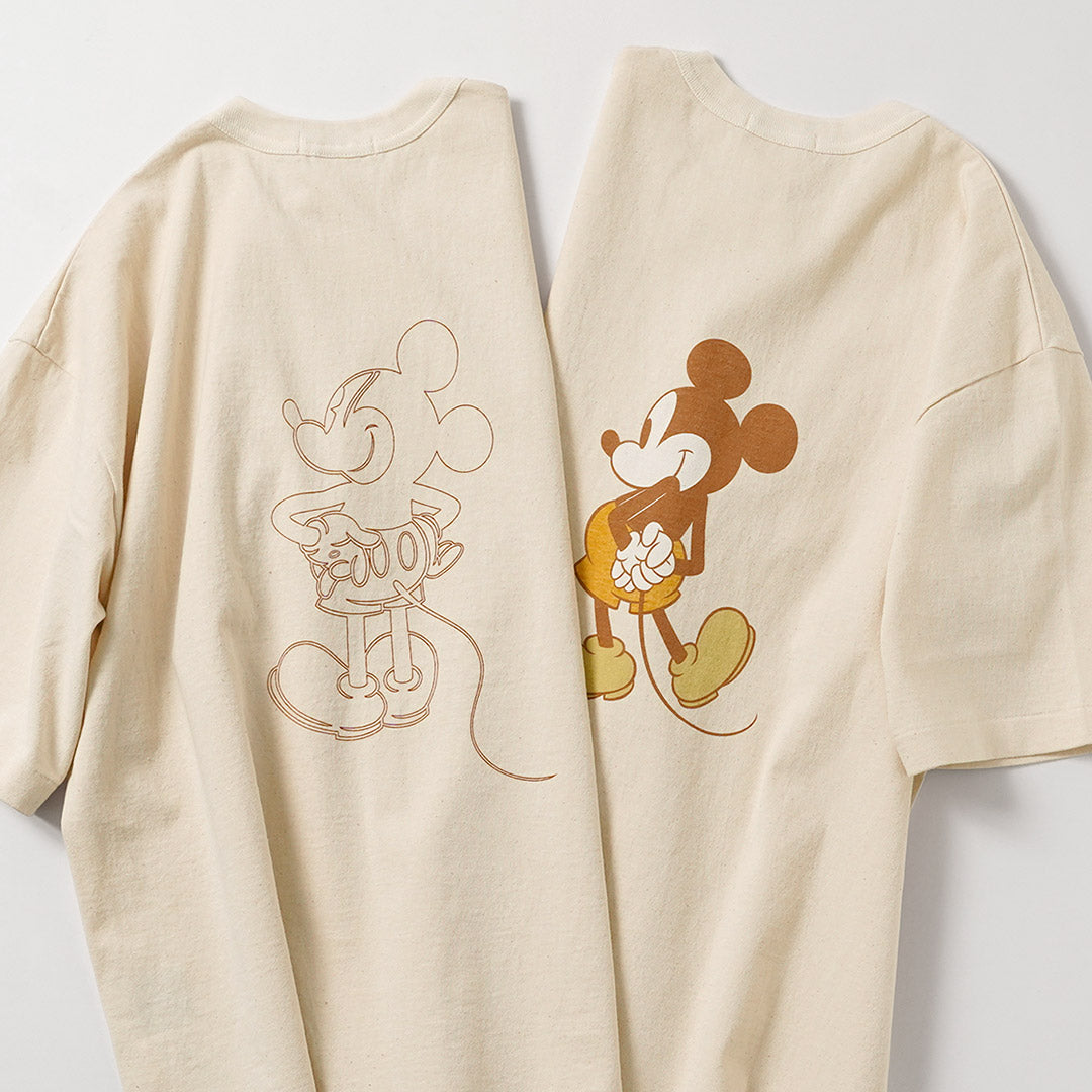 UNDYED / JACKSON MATISSE Collaboration Mickey Mouse T-Shirt