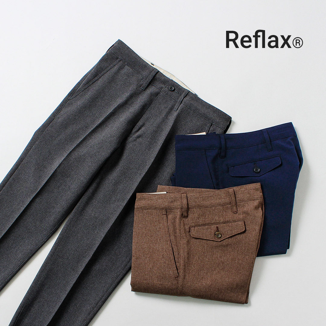 Refabric bleu / Pantalon fuselé Officier d'été