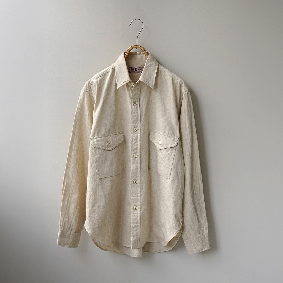 KEMA DESIGNS / 棉麻农夫衬衫