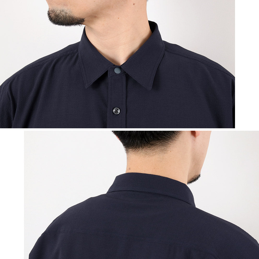 RAG / Breathable Seersucker Short Sleeve Shirt