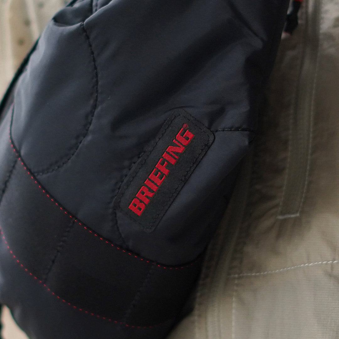 BRIEFING / Quilted Walker Crossbody Bag