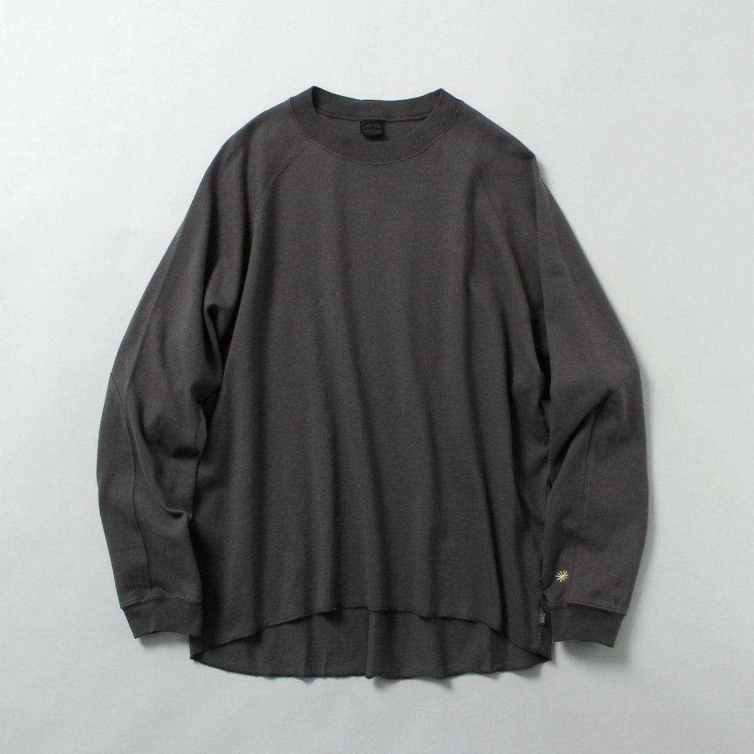 GOHEMP / 10oz Hemp Cotton Long Sleeve Round Hem T-Shirt GOHEMP × KEMA DESIGNS