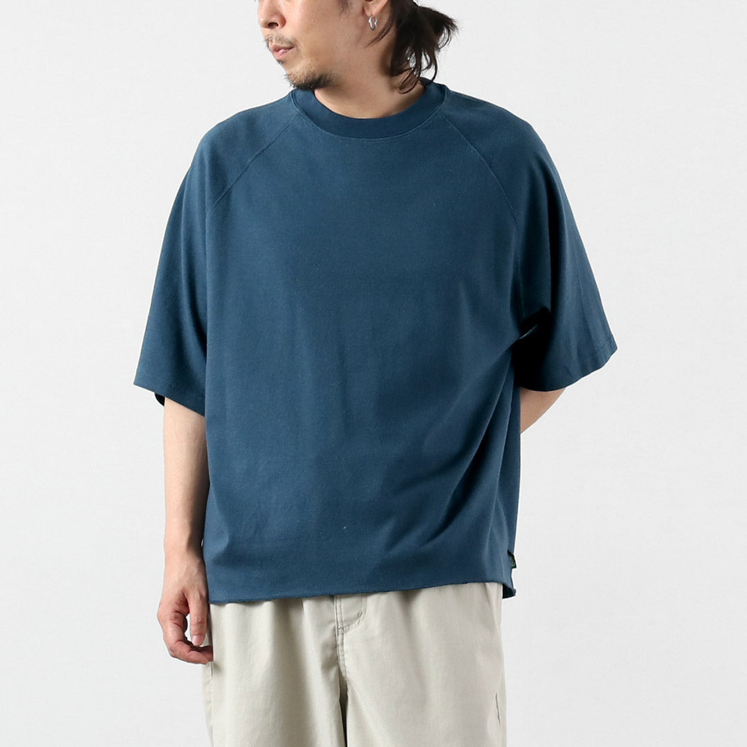 GOHEMP / 10oz Hemp Cotton Short Sleeve Round Hem T-Shirt GOHEMP × KEMA DESIGNS