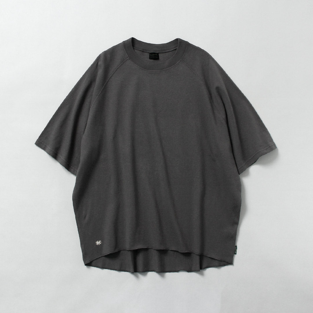 GOHEMP / 10oz Hemp Cotton Short Sleeve Round Hem T-Shirt GOHEMP × KEMA DESIGNS