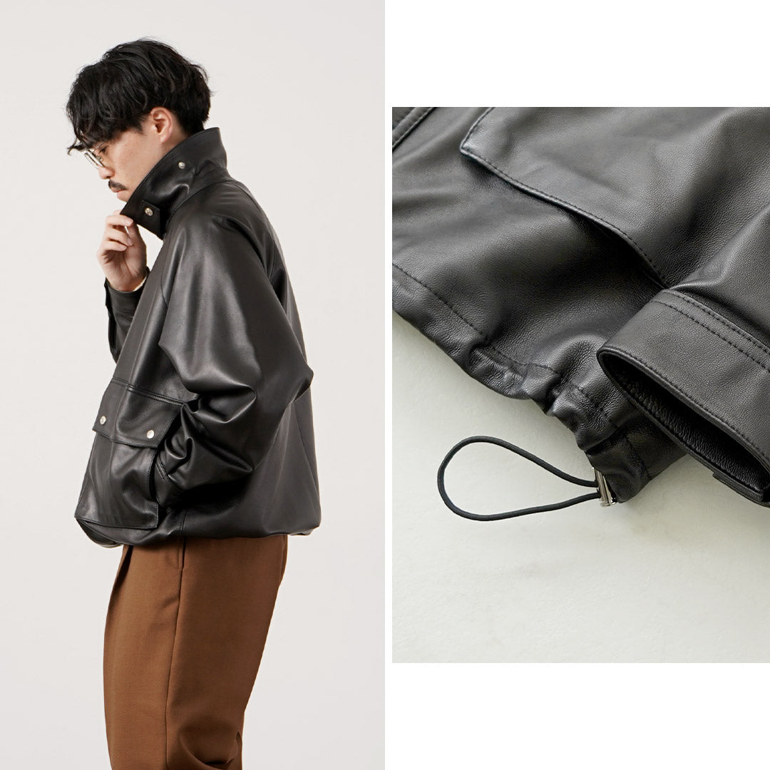 TRADITIONAL WEATHERWEAR / Elton Leather Field Jacket