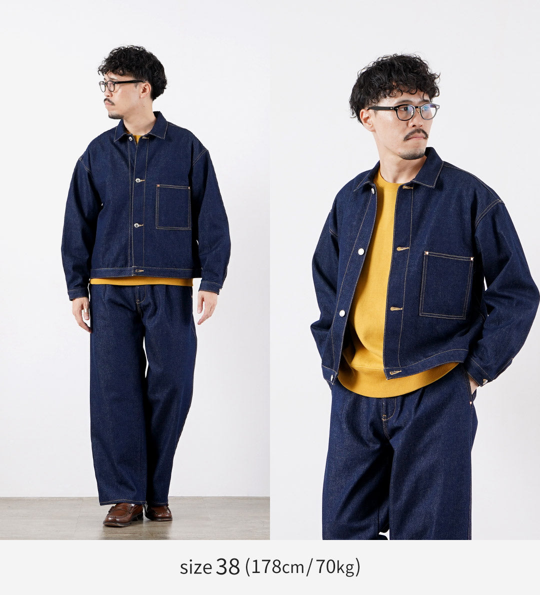 TRADITIONAL WEATHERWEAR / 12.5oz Denim Work Jacket 001D