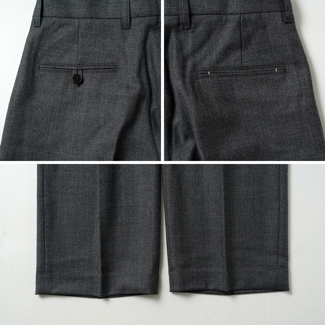 TRADITIONAL WEATHERWEAR / Wool Gabardine Union Slacks 102