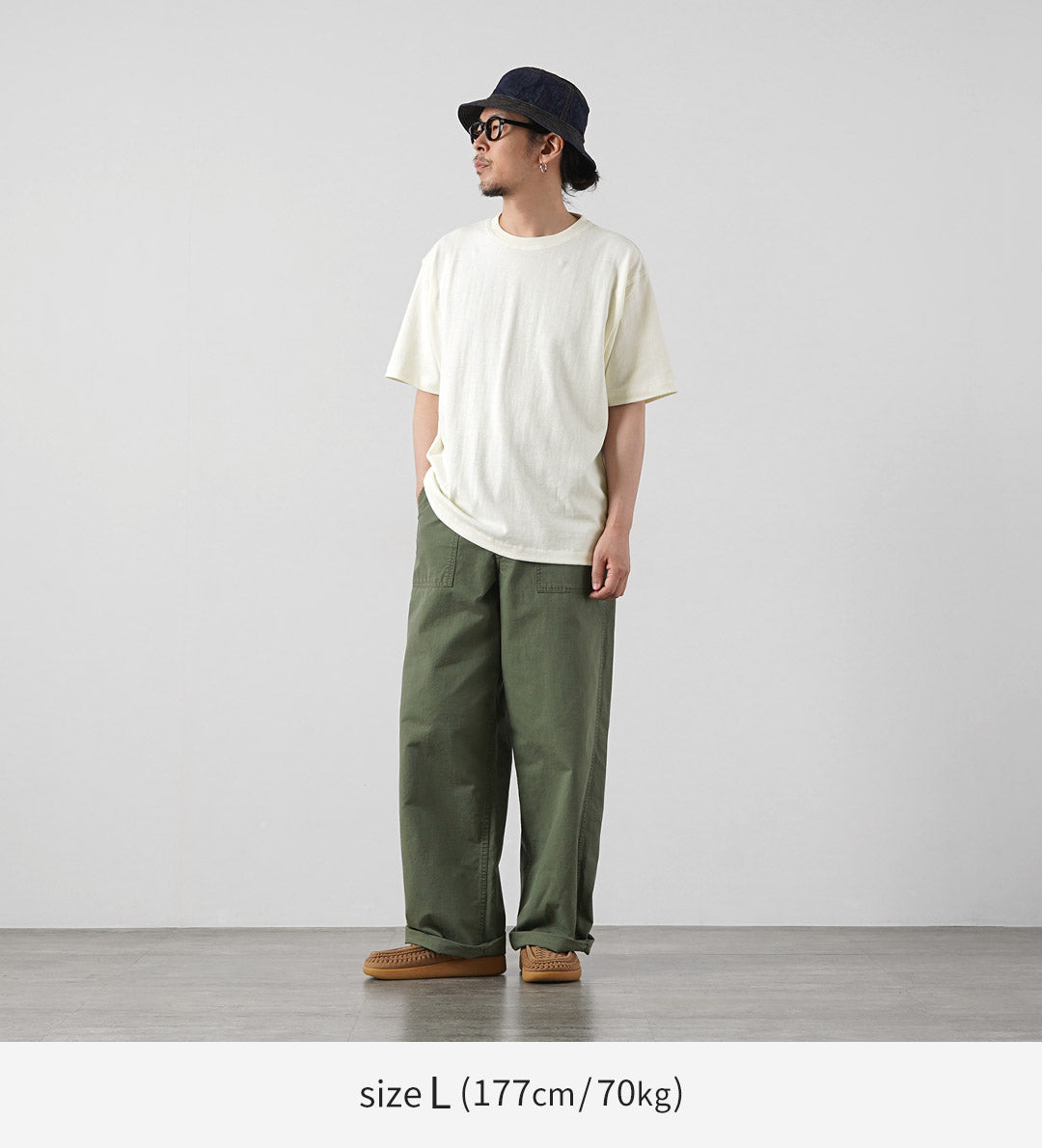 KEMA DESIGNS / 大麻 / 有机棉休闲 T 恤