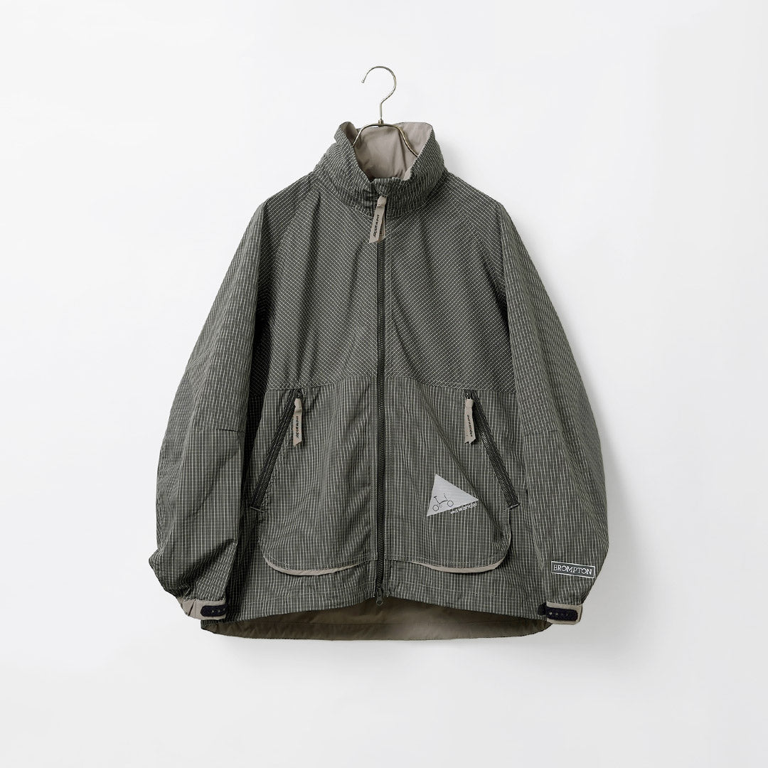 AND WANDER / Reflective Rip Hoodie