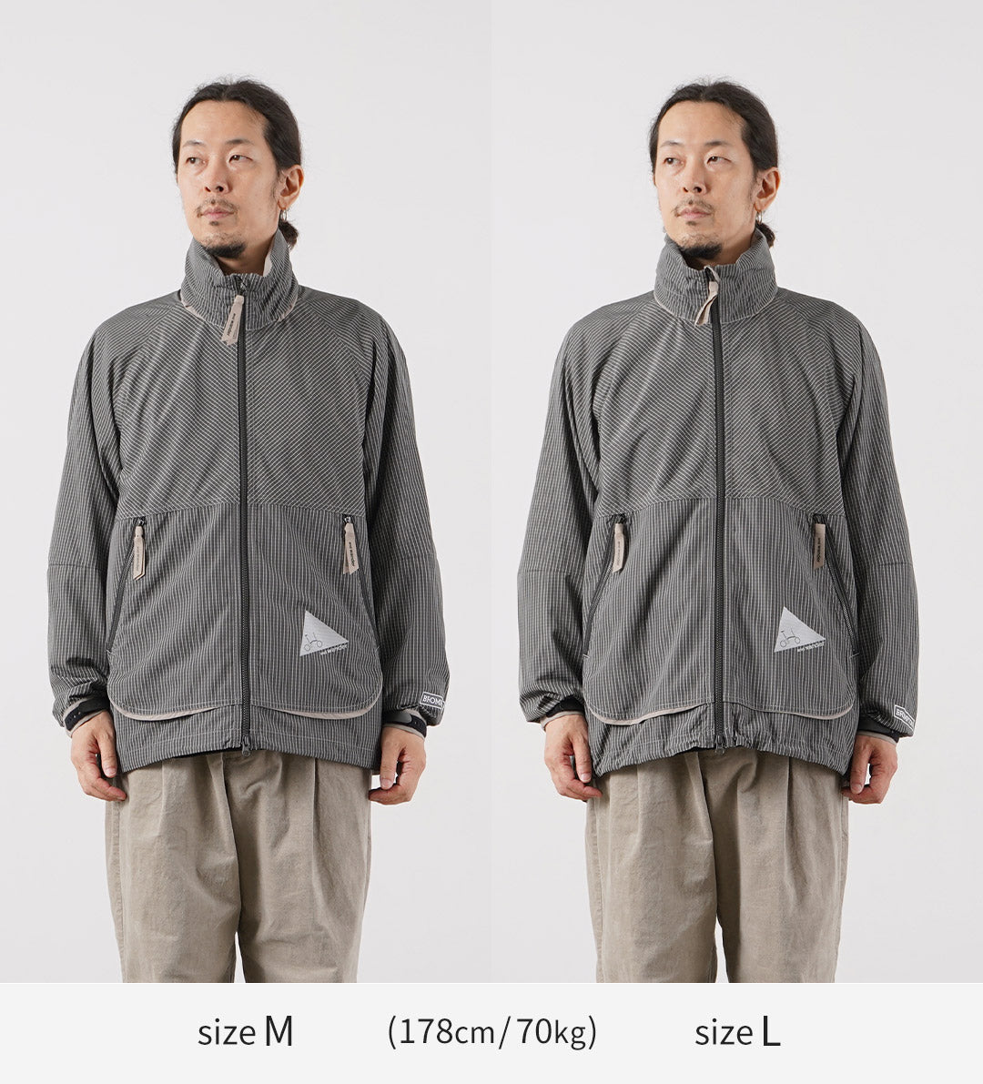 AND WANDER / Reflective Rip Hoodie