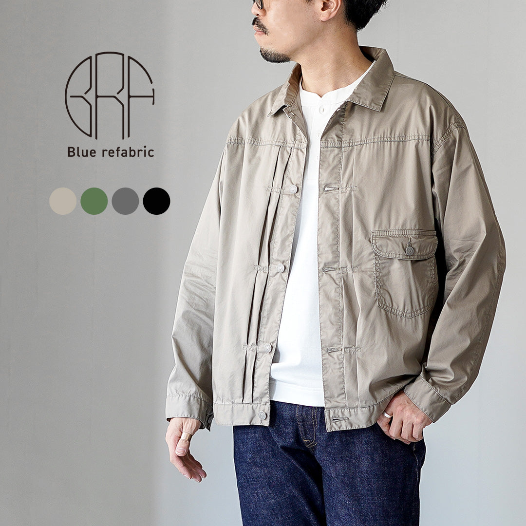 Veste camionneur Blue refabric / Reconstitution du modèle Dump des années 40, 1ère version