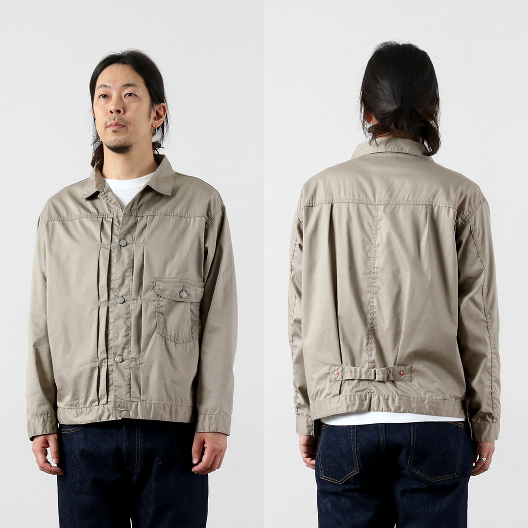 Veste camionneur Blue refabric / Reconstitution du modèle Dump des années 40, 1ère version