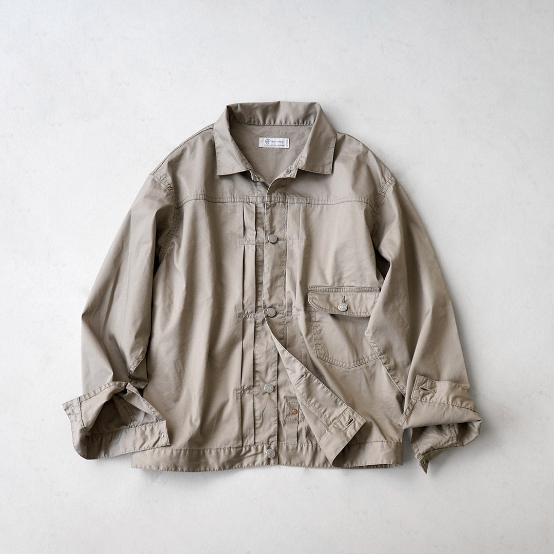 Veste camionneur Blue refabric / Reconstitution du modèle Dump des années 40, 1ère version
