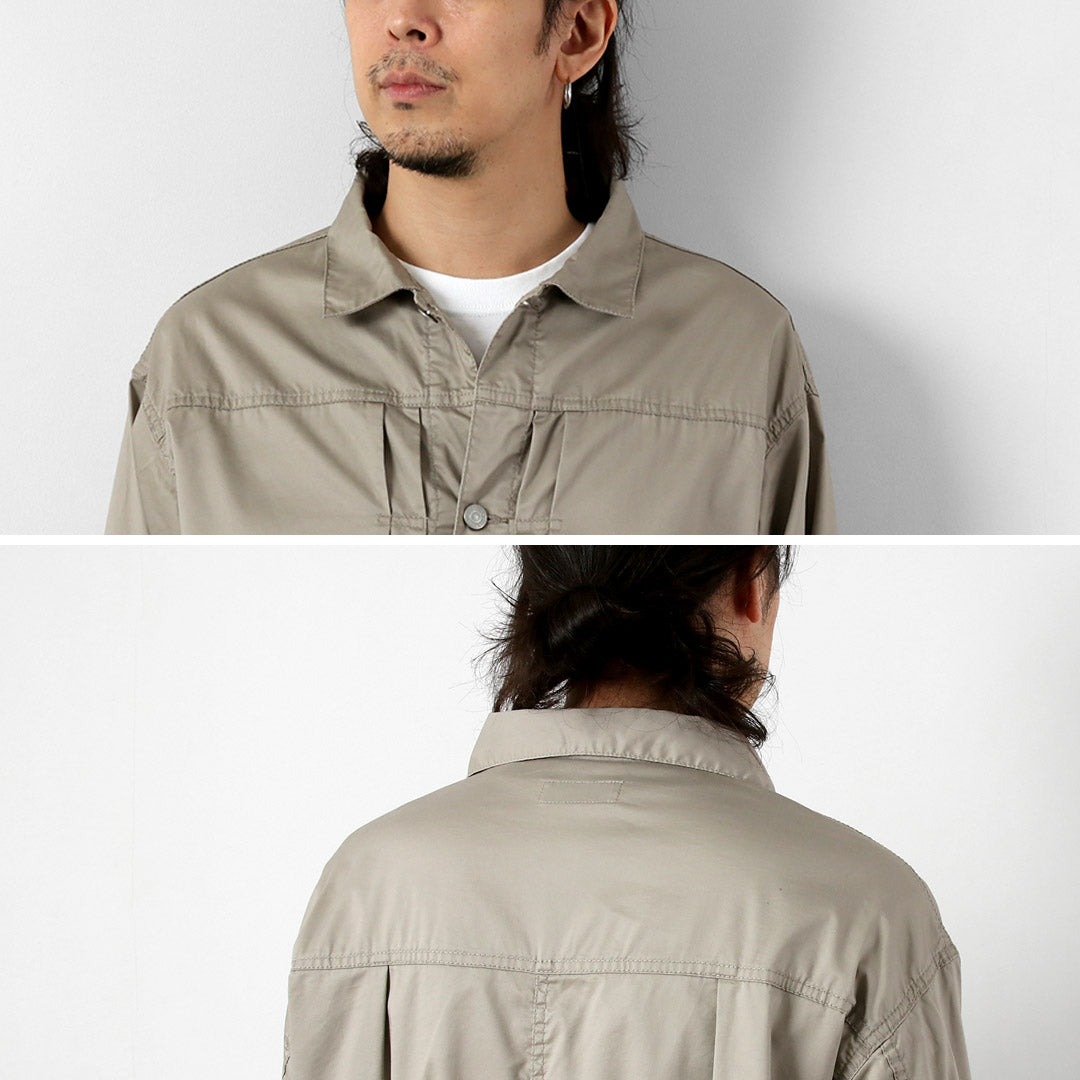 Veste camionneur Blue refabric / Reconstitution du modèle Dump des années 40, 1ère version