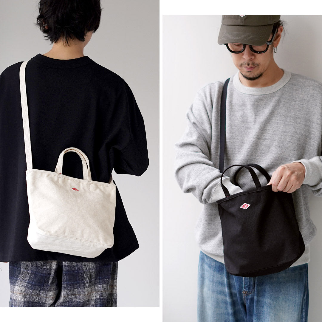 DANTON / ORSAY MOYEN Cotton Canvas 2-Way Bag