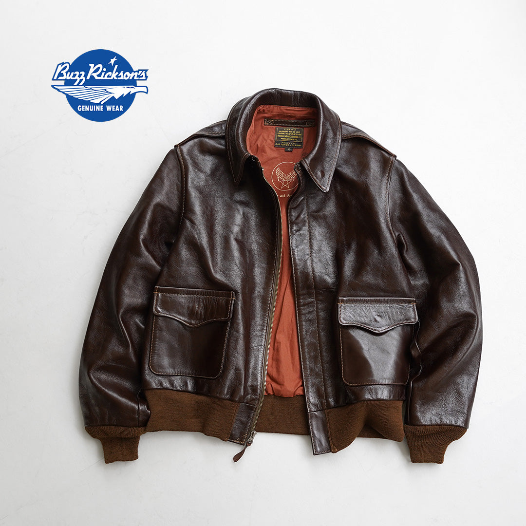BUZZ RICKSONS / A-2 Leather Flight Jacket – Rough Wear