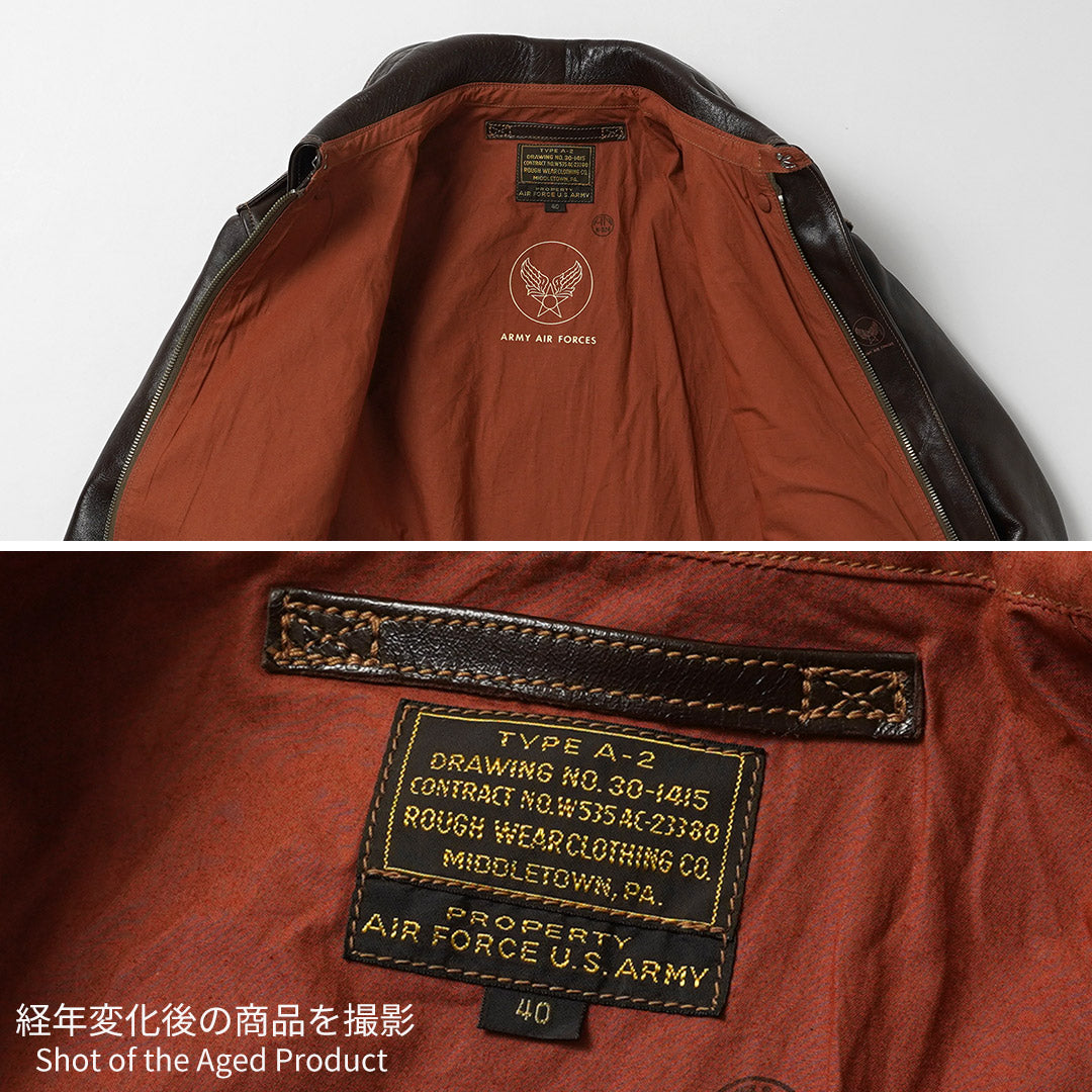 BUZZ RICKSONS / A-2 Leather Flight Jacket – Rough Wear