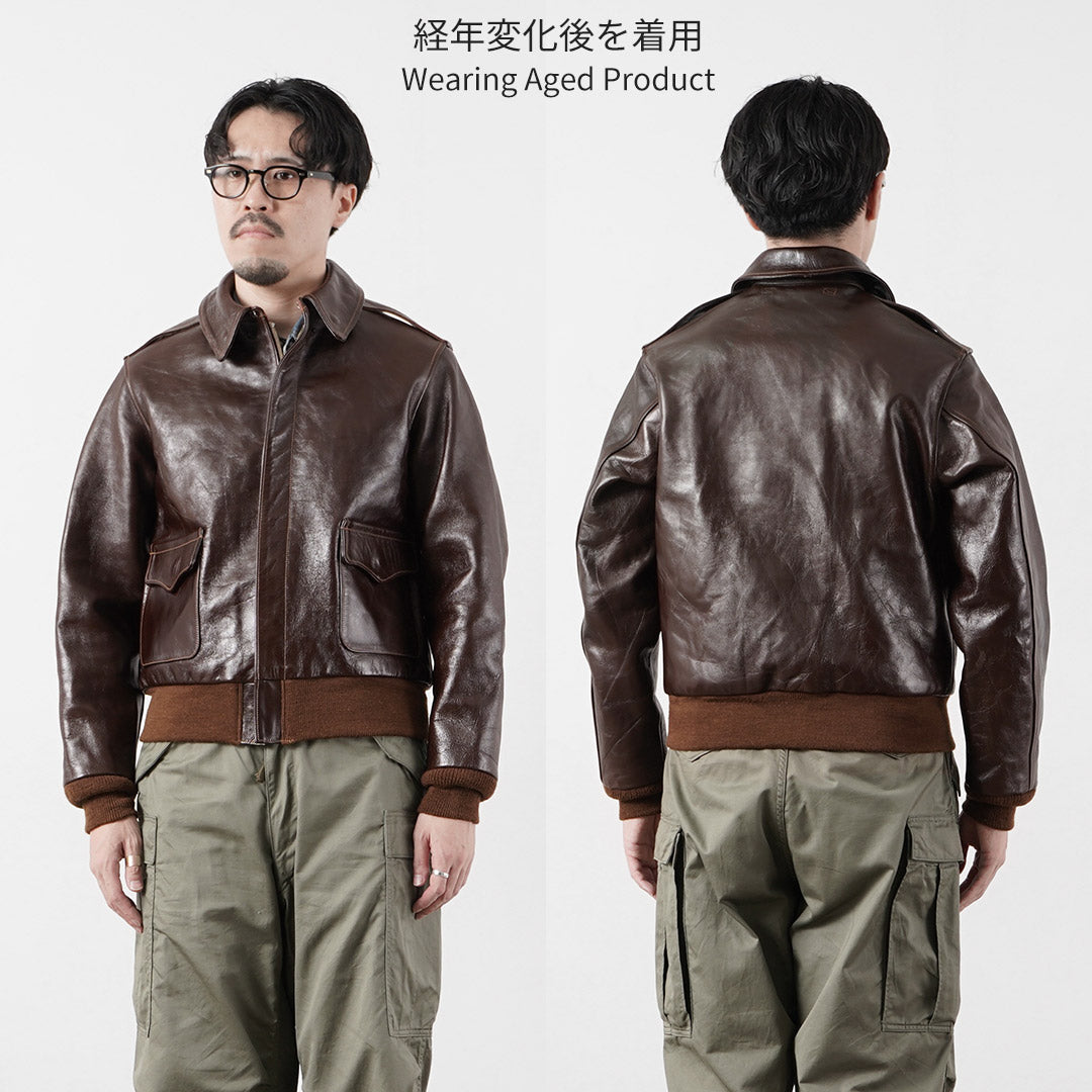BUZZ RICKSONS / A-2 Leather Flight Jacket – Rough Wear