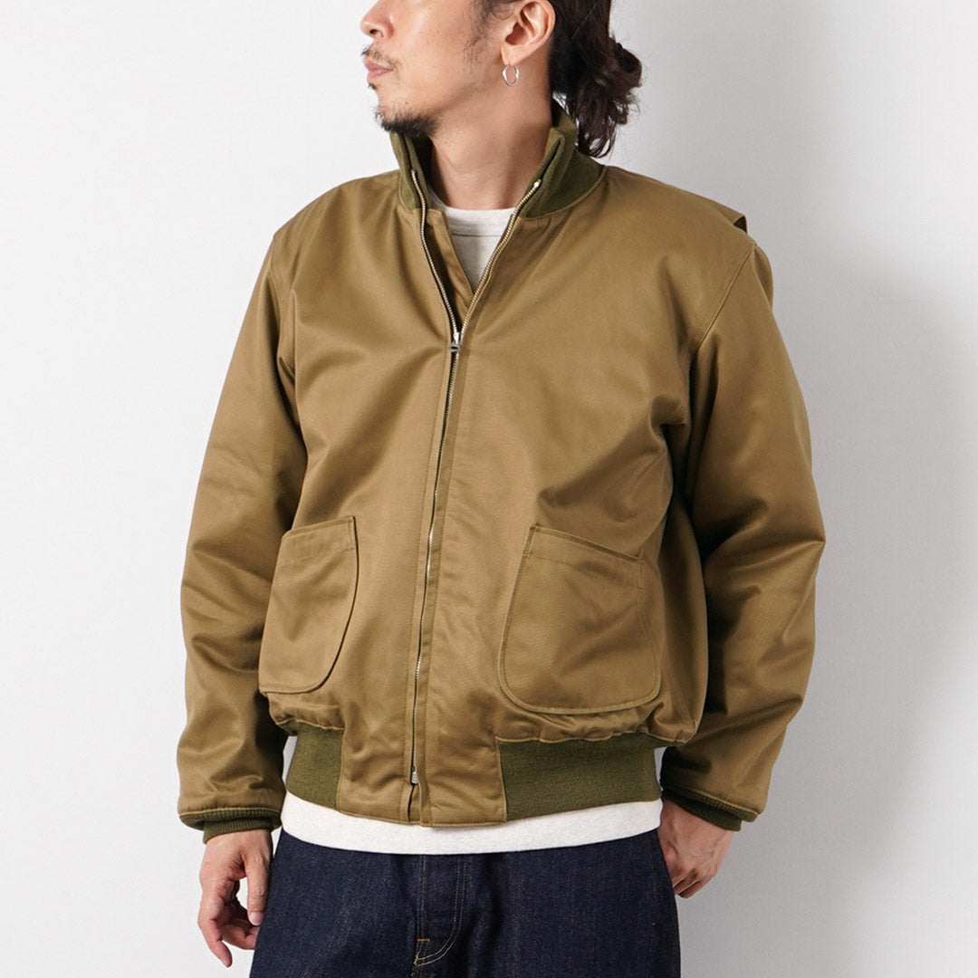 BUZZ RICKSONS / Early Model Patch Pocket Tanker Jacket