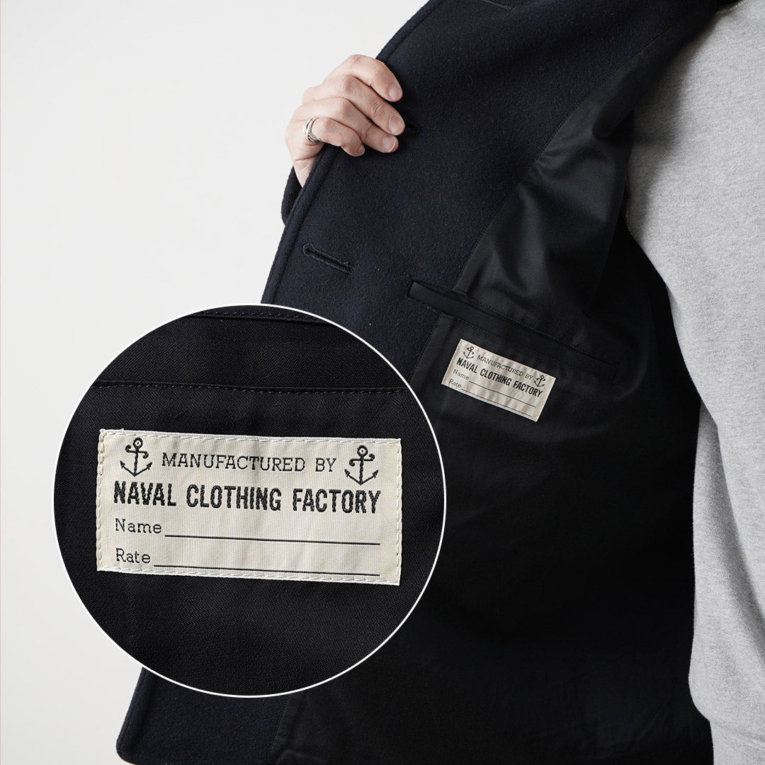 BUZZ RICKSONS / Pea-Coat NAVAL CLOTHING FACTORY