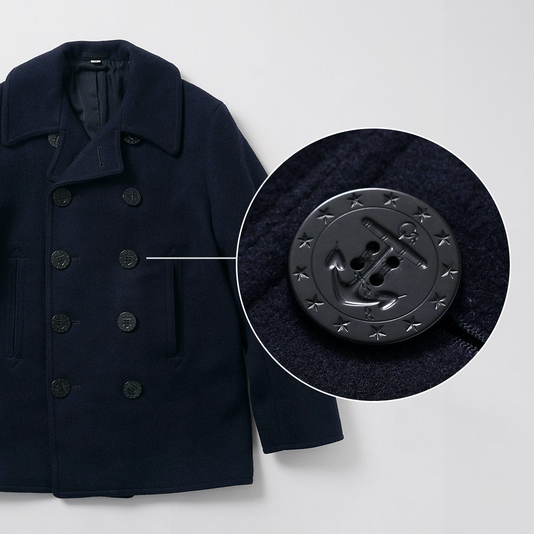 BUZZ RICKSONS / Pea-Coat NAVAL CLOTHING FACTORY