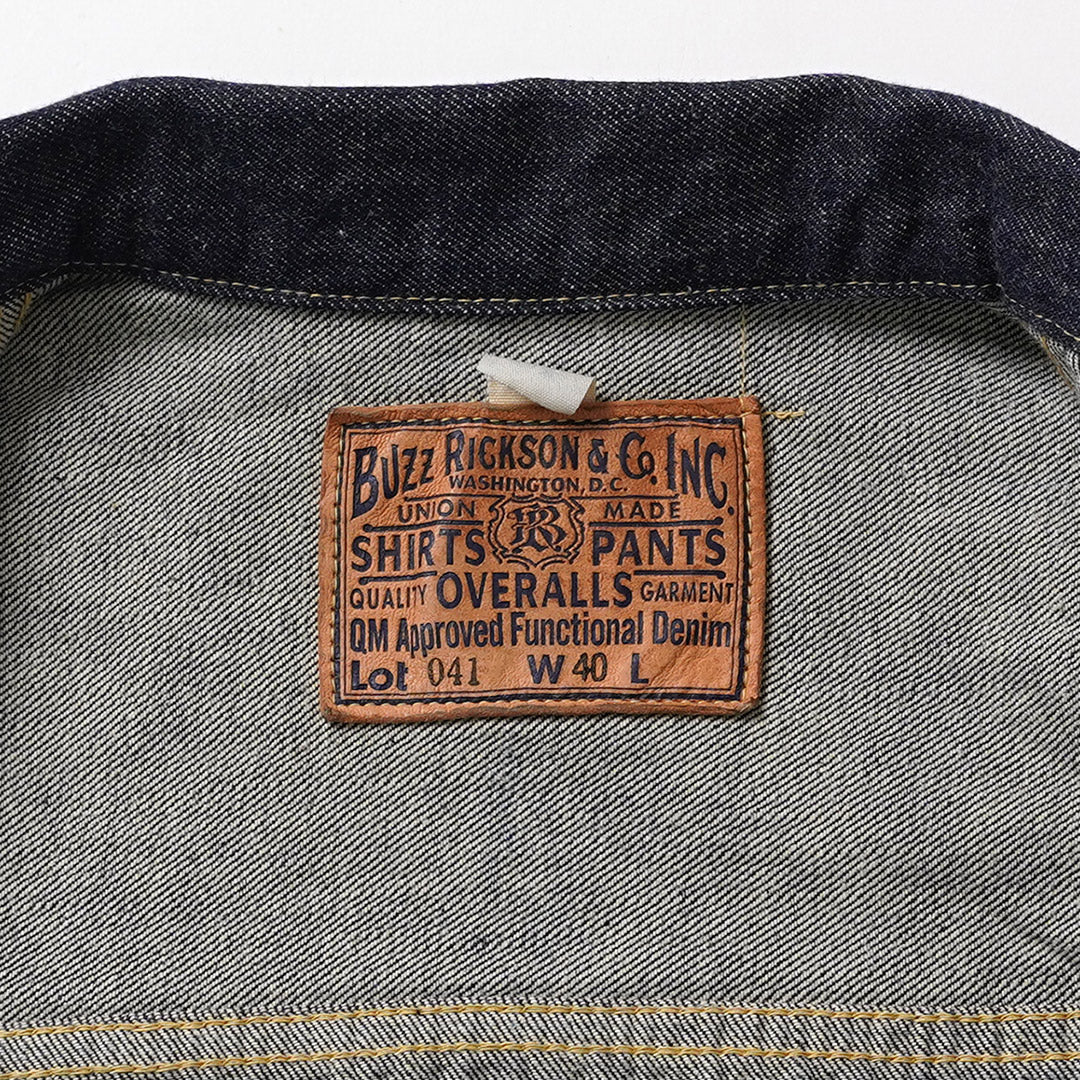 BUZZ RICKSONS / WWII Model Denim Jacket