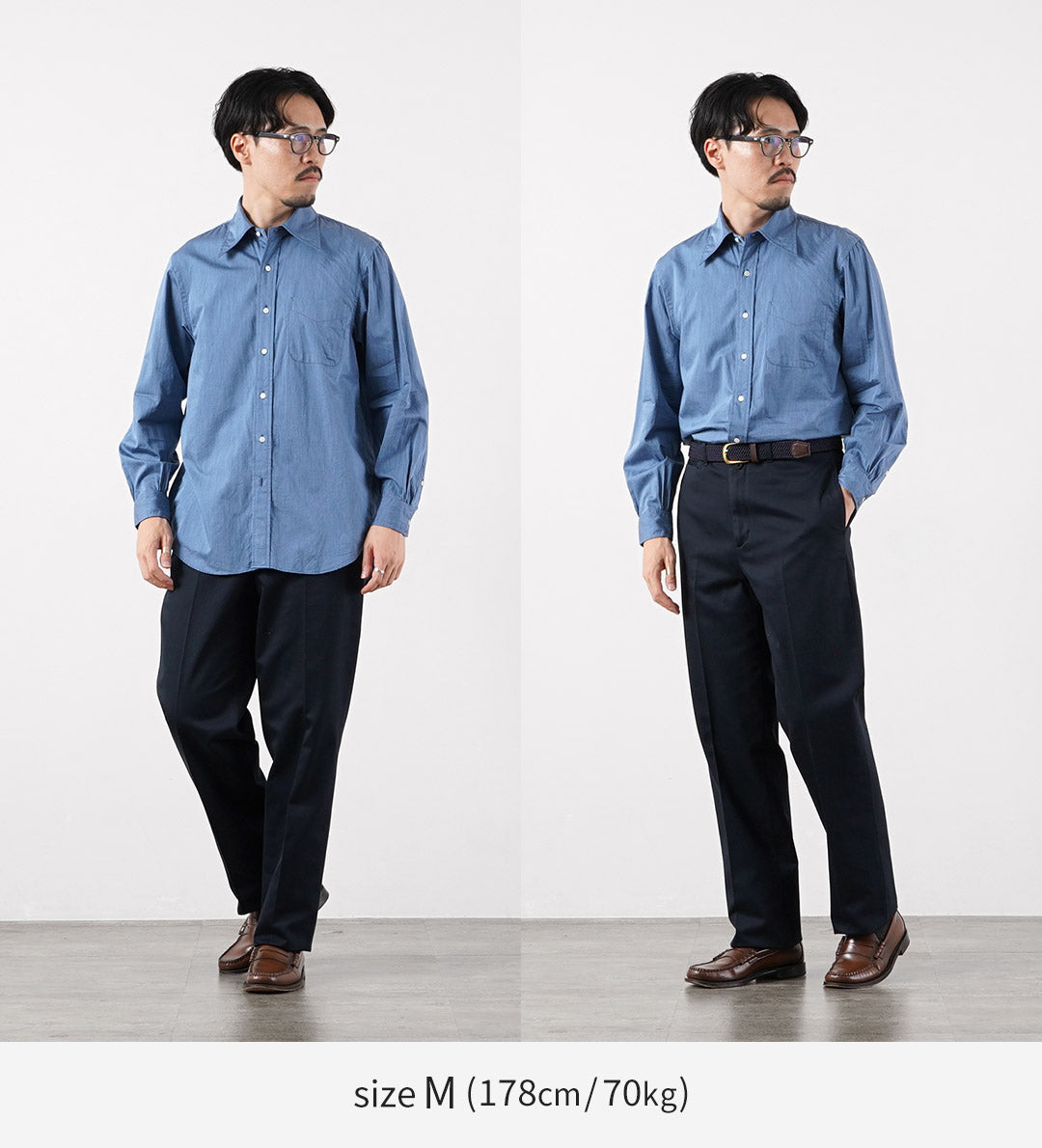 D.C.WHITE / Origin Regular Collar Shirt