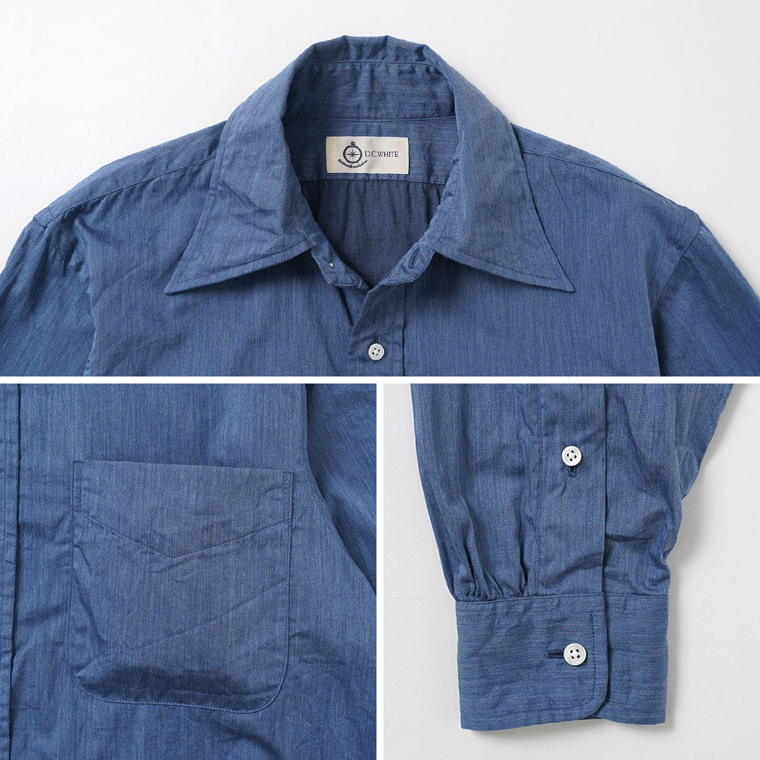 D.C.WHITE / Origin Regular Collar Shirt