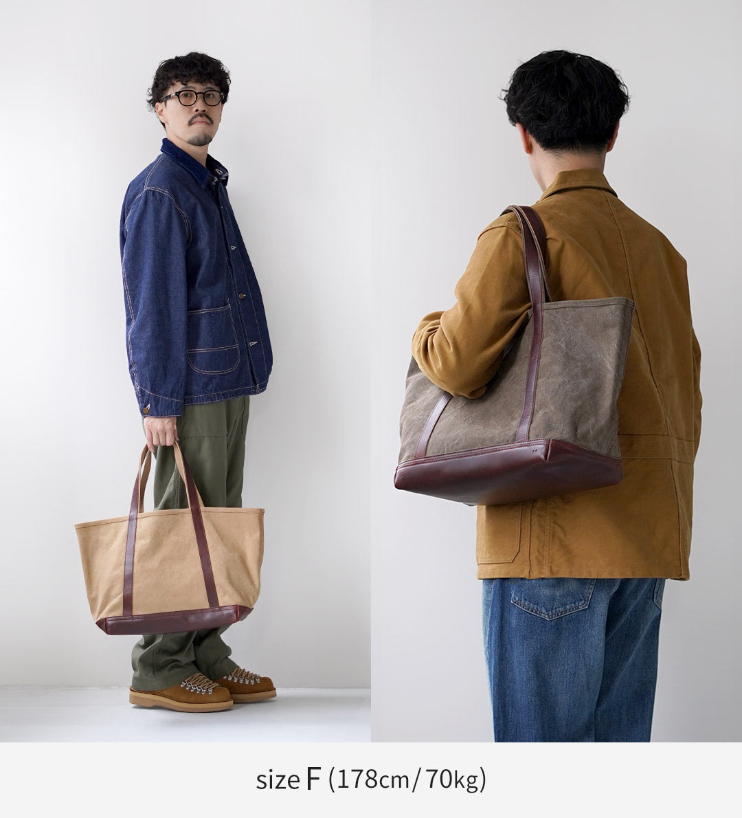 ARTS＆CRAFTS / Aging Canvas Basic Tote Bag