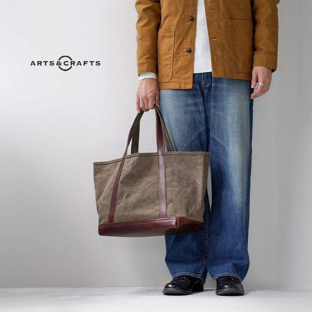 ARTS＆CRAFTS / Aging Canvas Basic Tote Bag
