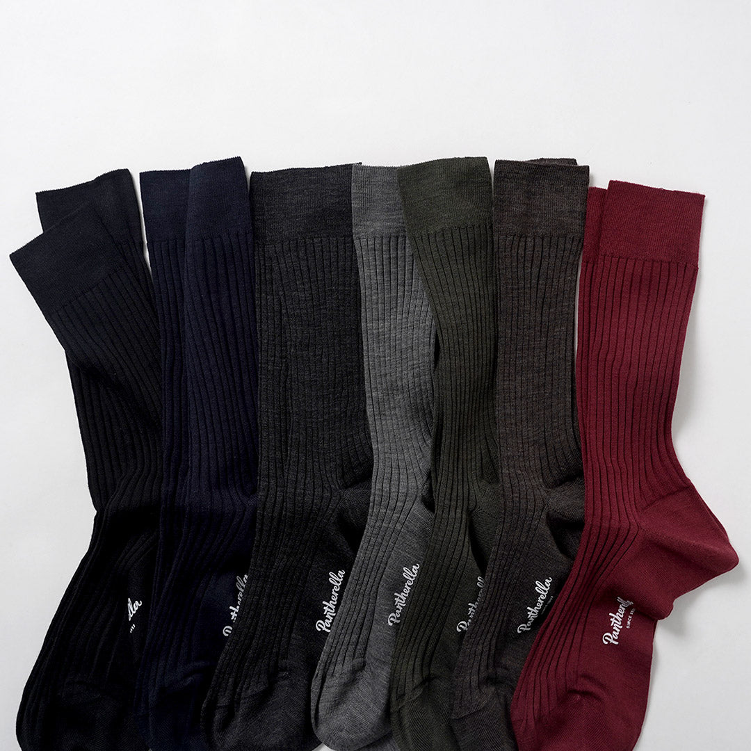 PANTHERELLA / Laburnum Merino Wool Men's Socks