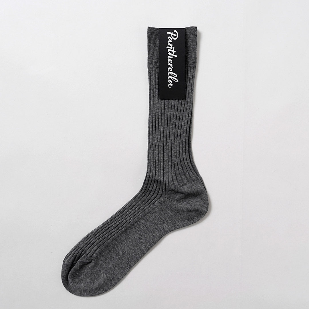PANTHERELLA / Danvers 5x3 Rib Cotton Men's Dress Socks