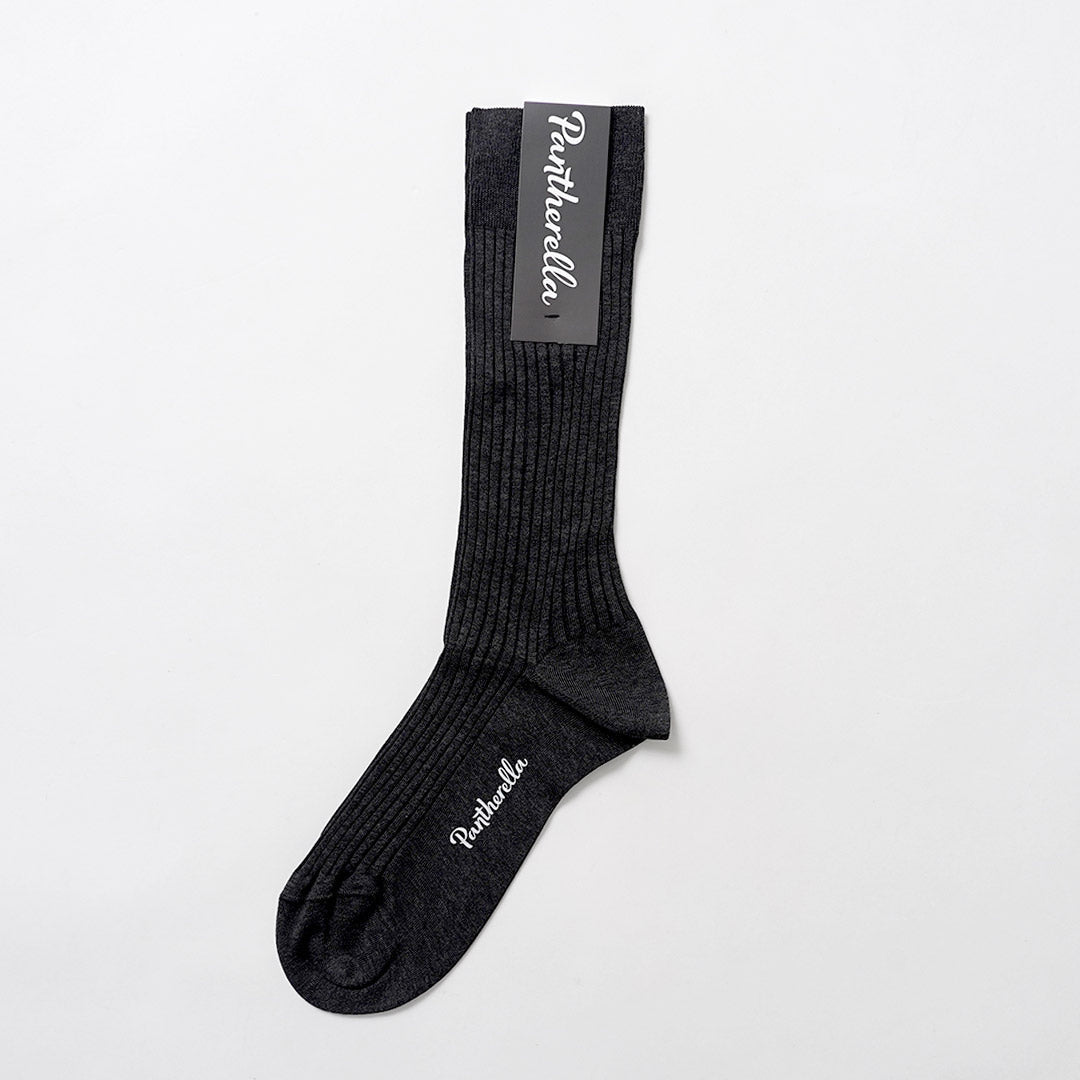 PANTHERELLA / Danvers 5x3 Rib Cotton Men's Dress Socks