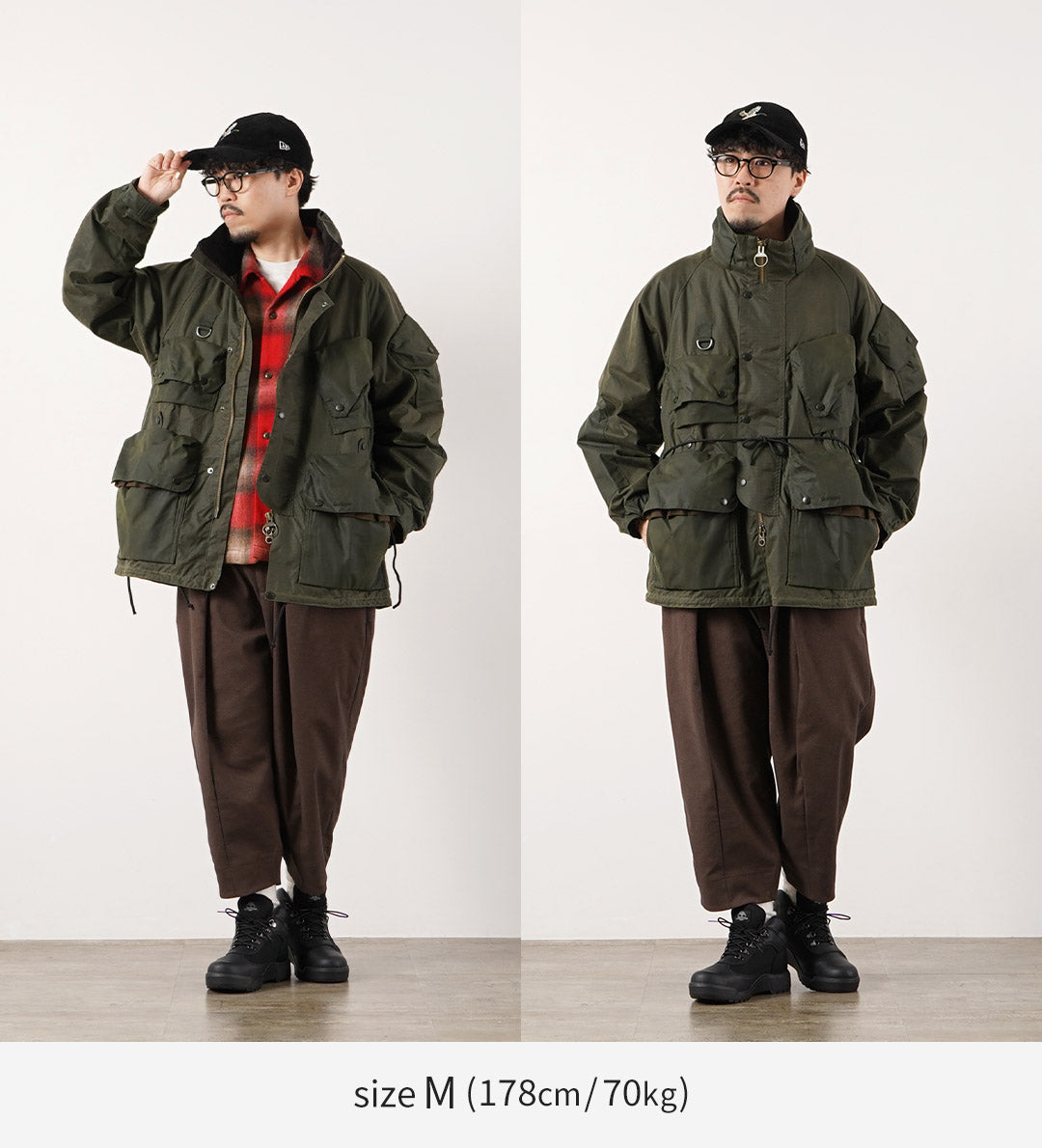 NORBIT / Barbour Collaboration Ripstop Wax Jacket