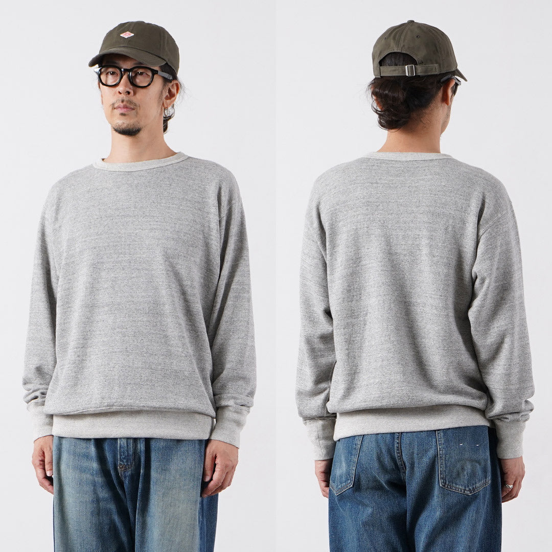 FILMELANGE / RALPH Comfort Loopback Crew Neck Sweatshirt