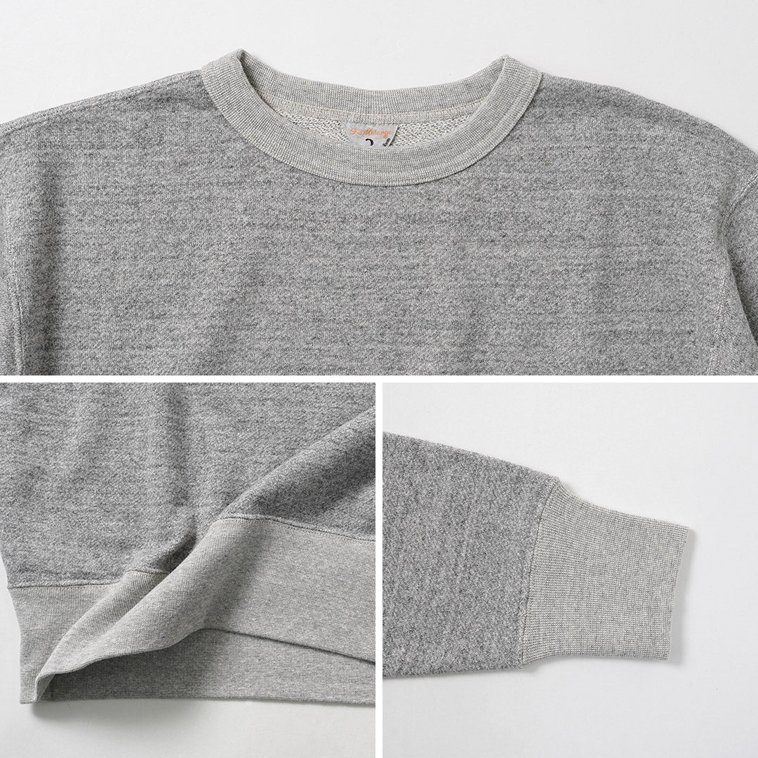 FILMELANGE / RALPH Comfort Loopback Crew Neck Sweatshirt