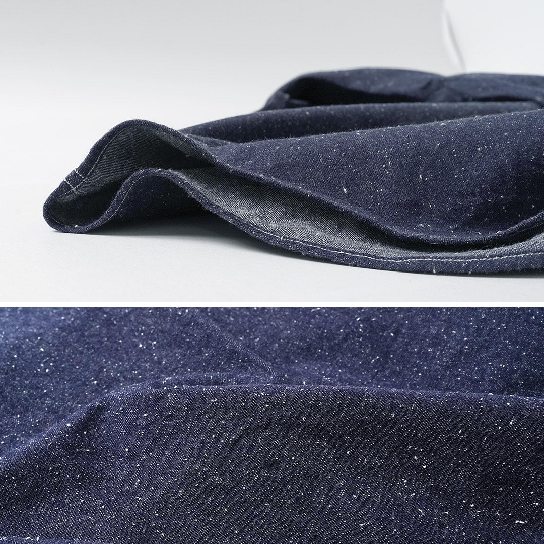 FUJITO / Nep Denim Chambray Oversized Work Shirt