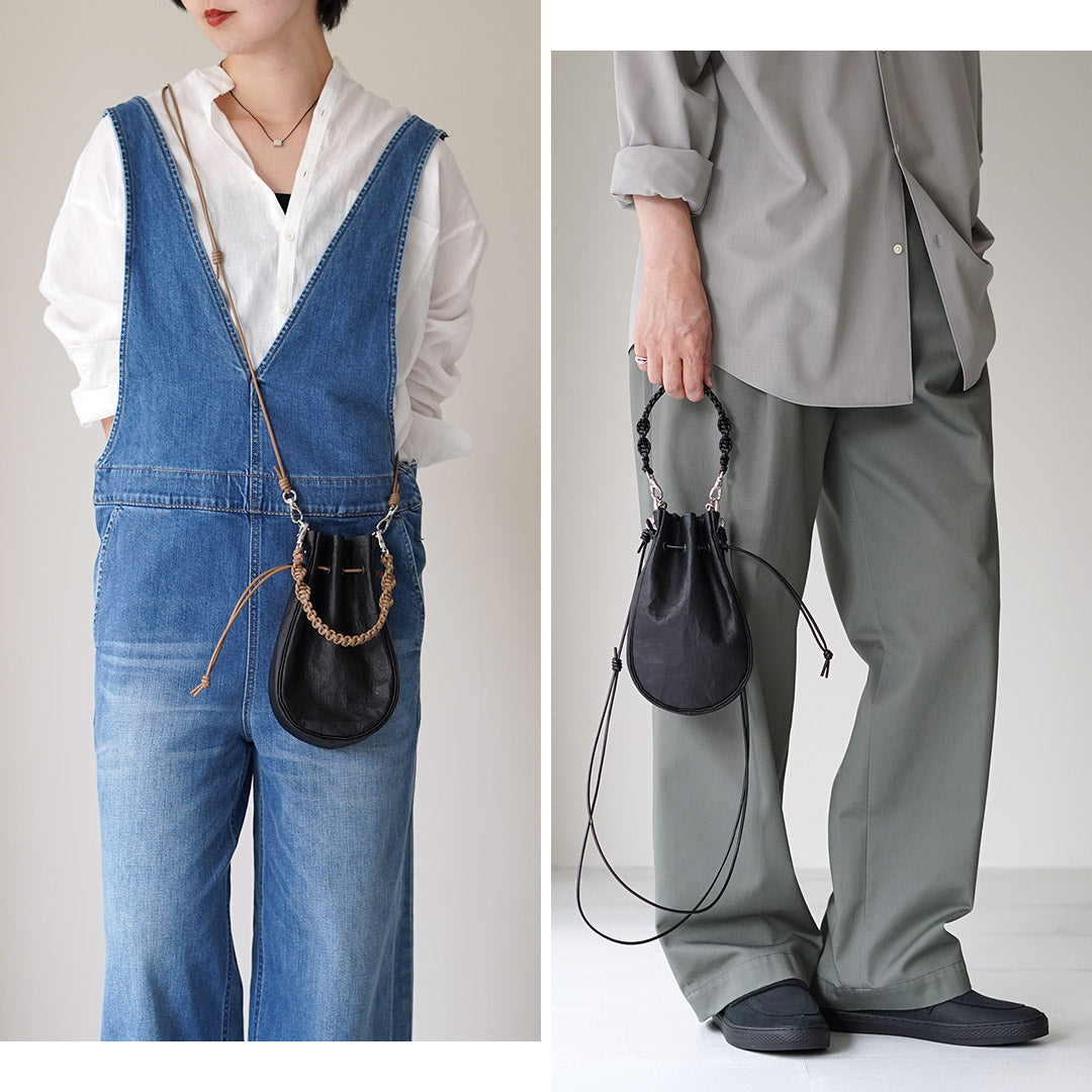 SENTI / Dyneema 가죽 메디신 백 M + 핸드 스트랩